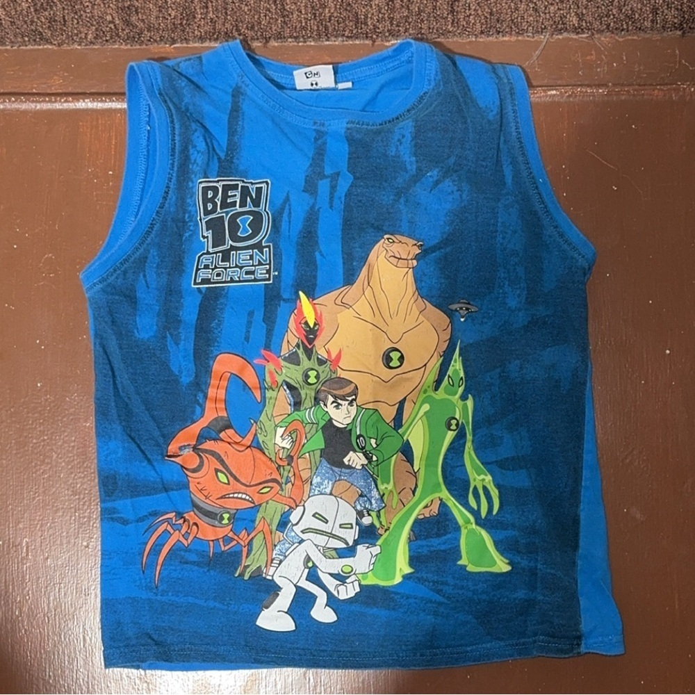 Cartoon Network Y2K Ben 10 Alien Force Kids Tank Top - 12